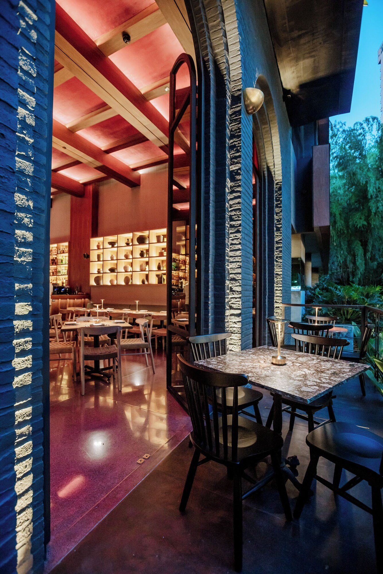 Hotel El Zarzo Medellín, at the table