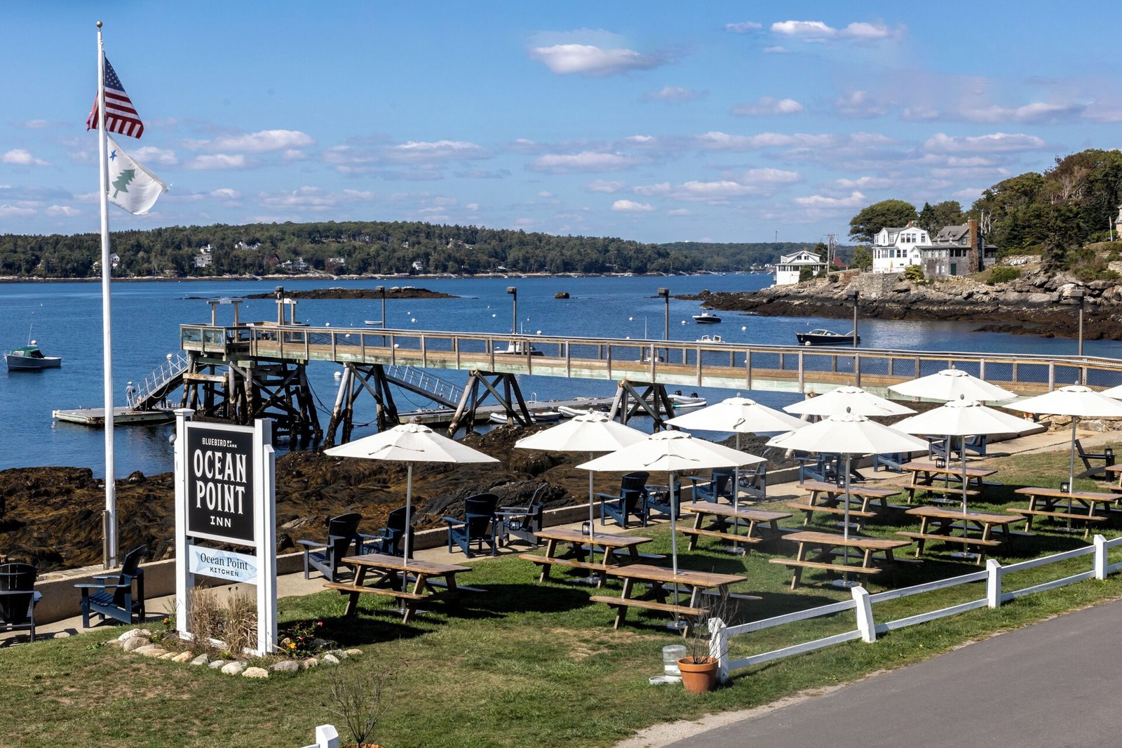Bluebird Ocean Point Inn, ocean point kitchen