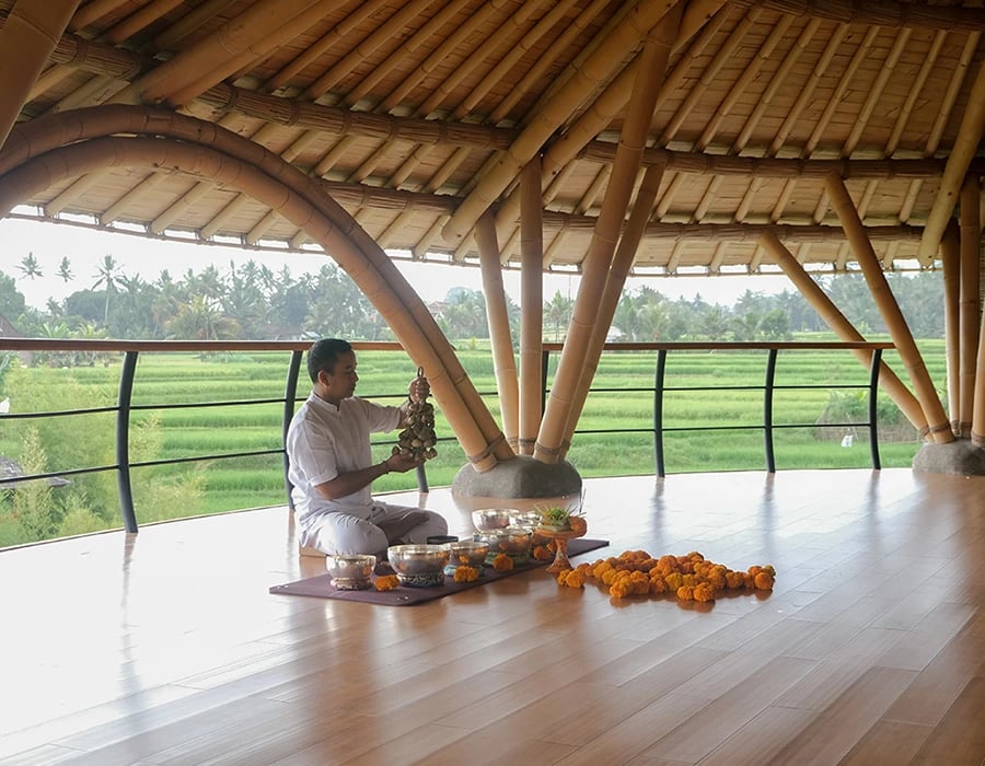 Kappa Senses Ubud, the yoga deck