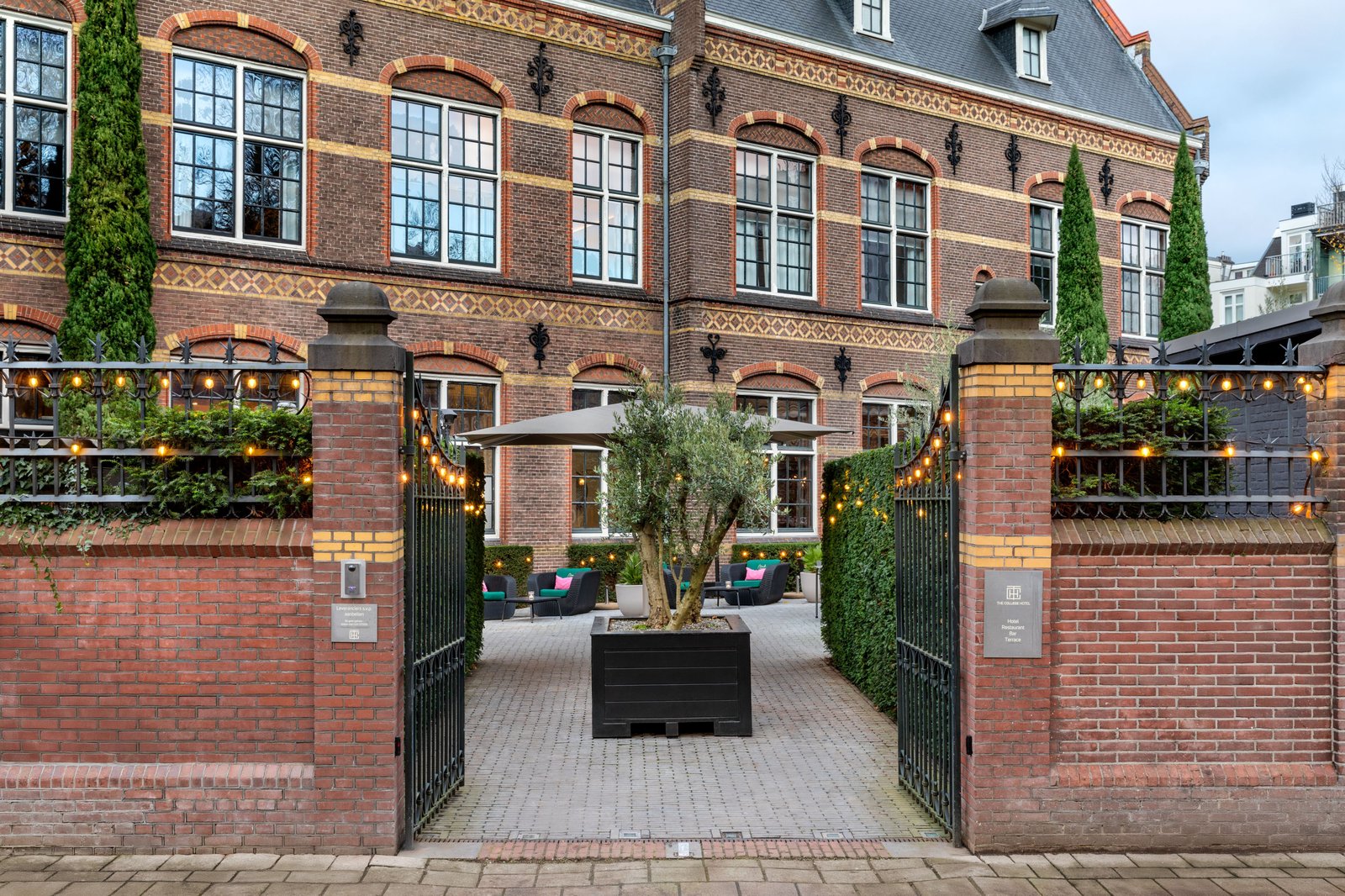 The College Hotel Amsterdam — backstory