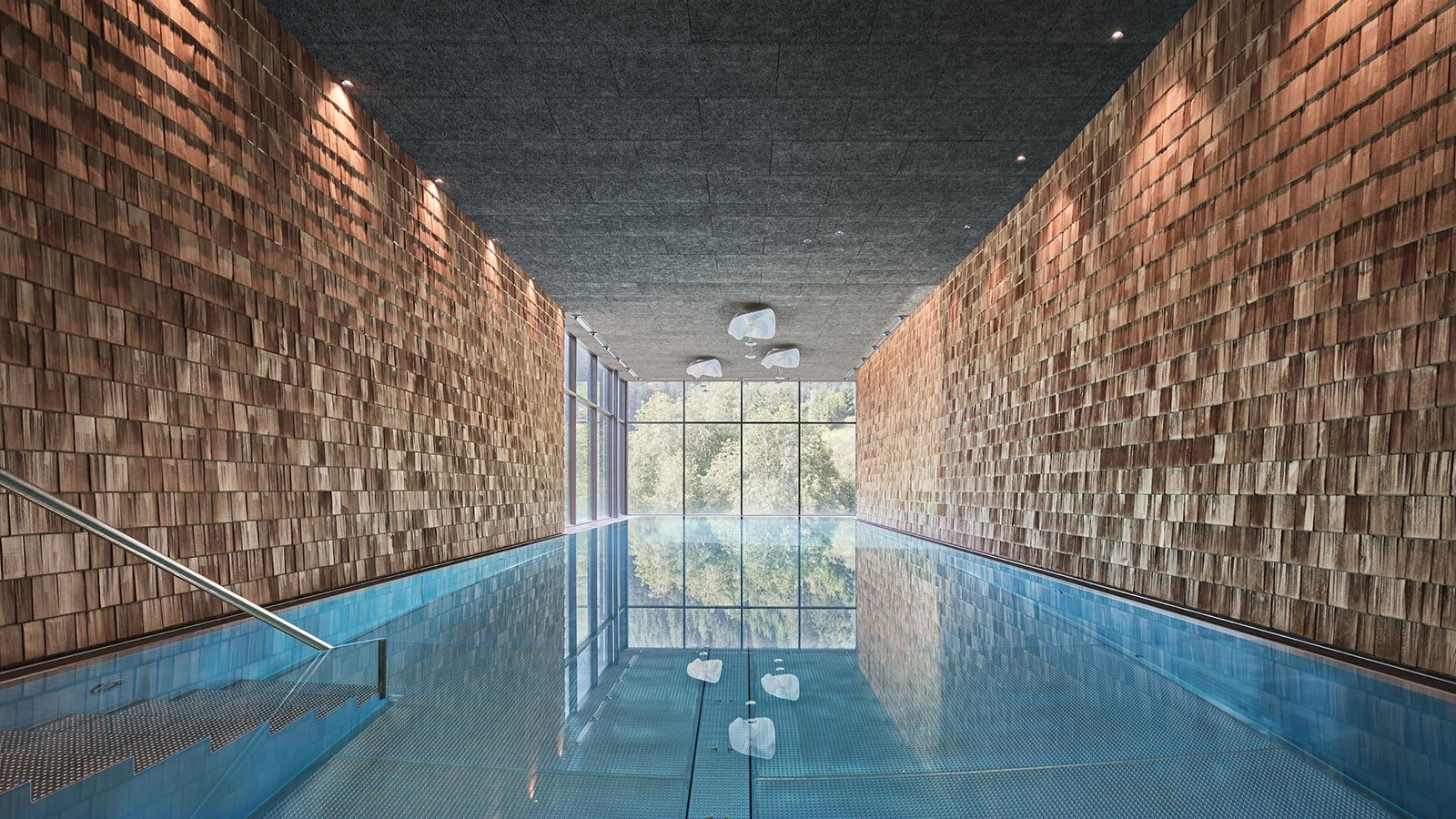 Tenne Lodges, the pool