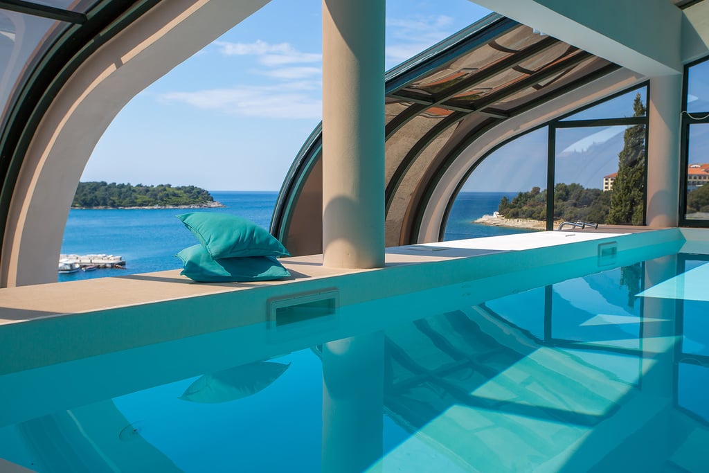 Boutique Hotel Valsabbion, the pool