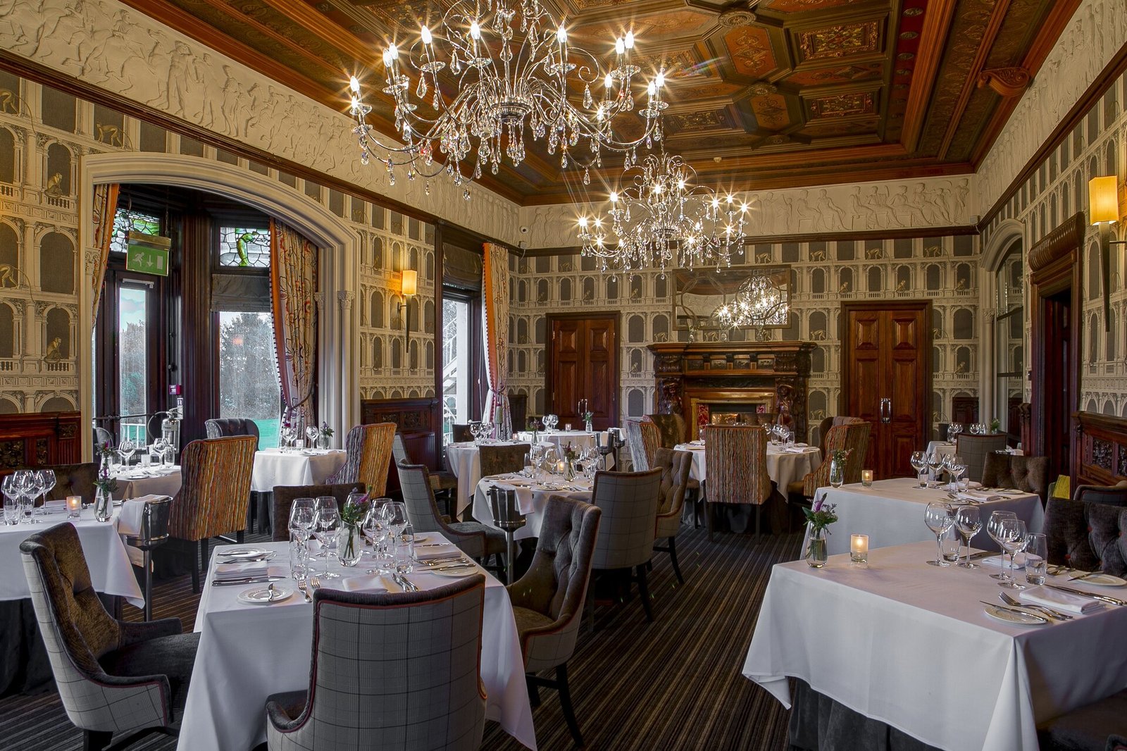 Thornton Hall Hotel & Spa, at the table