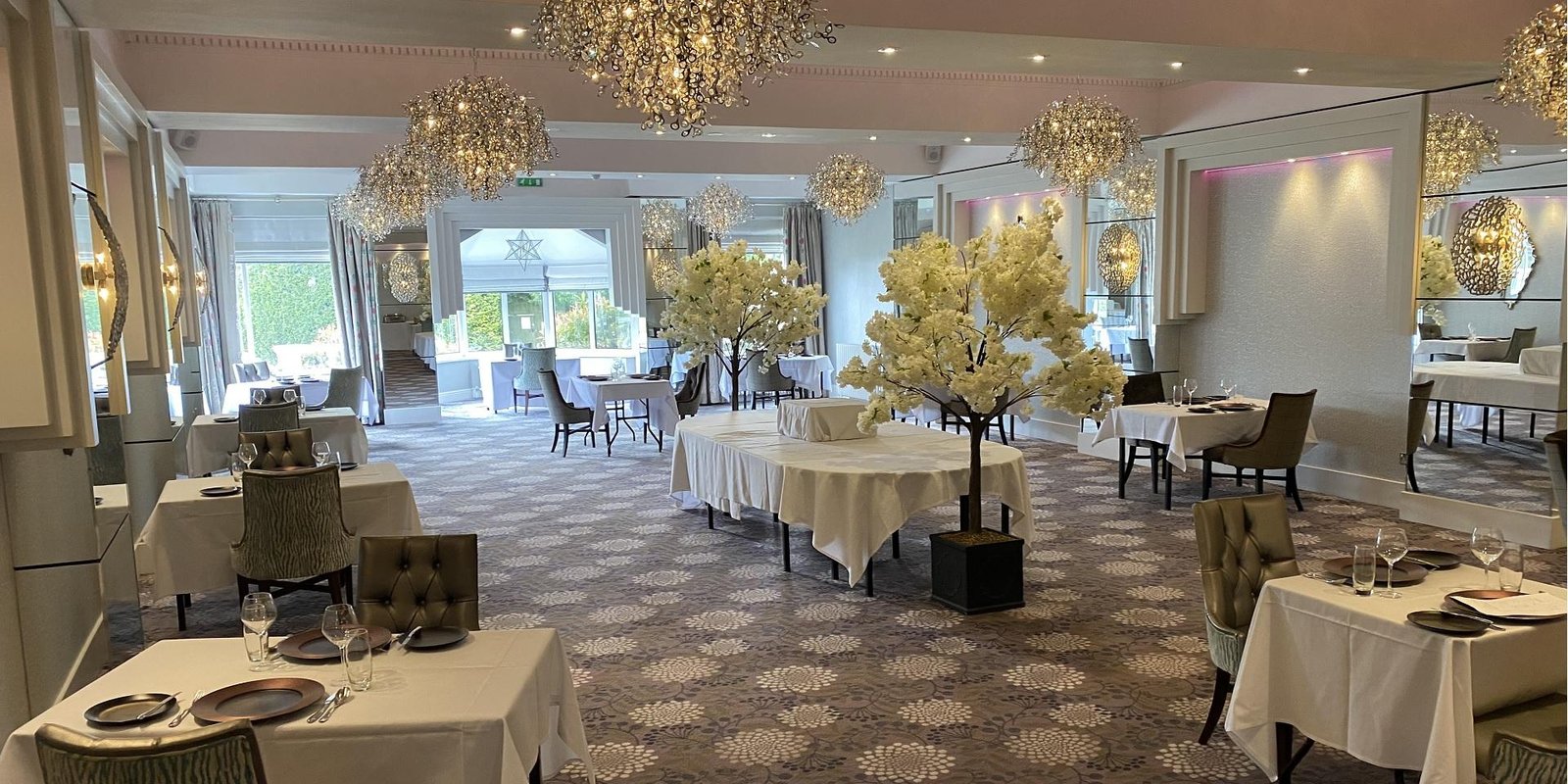 Thornton Hall Hotel & Spa, at the table