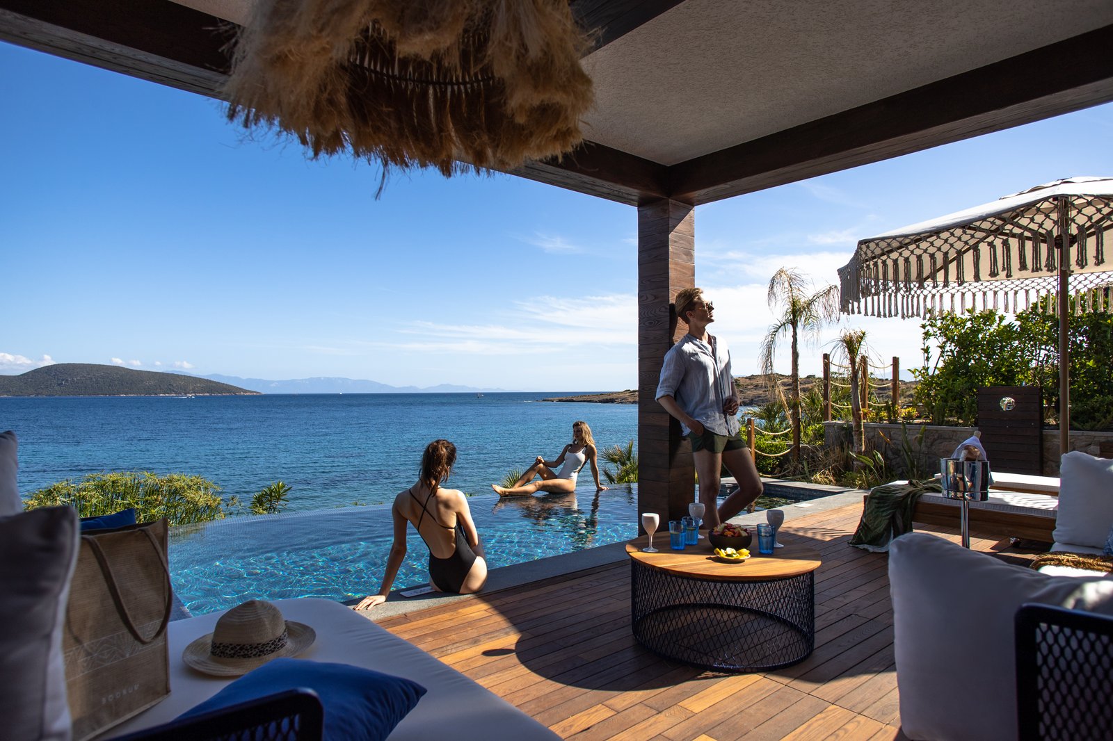 METT Bodrum, the pool