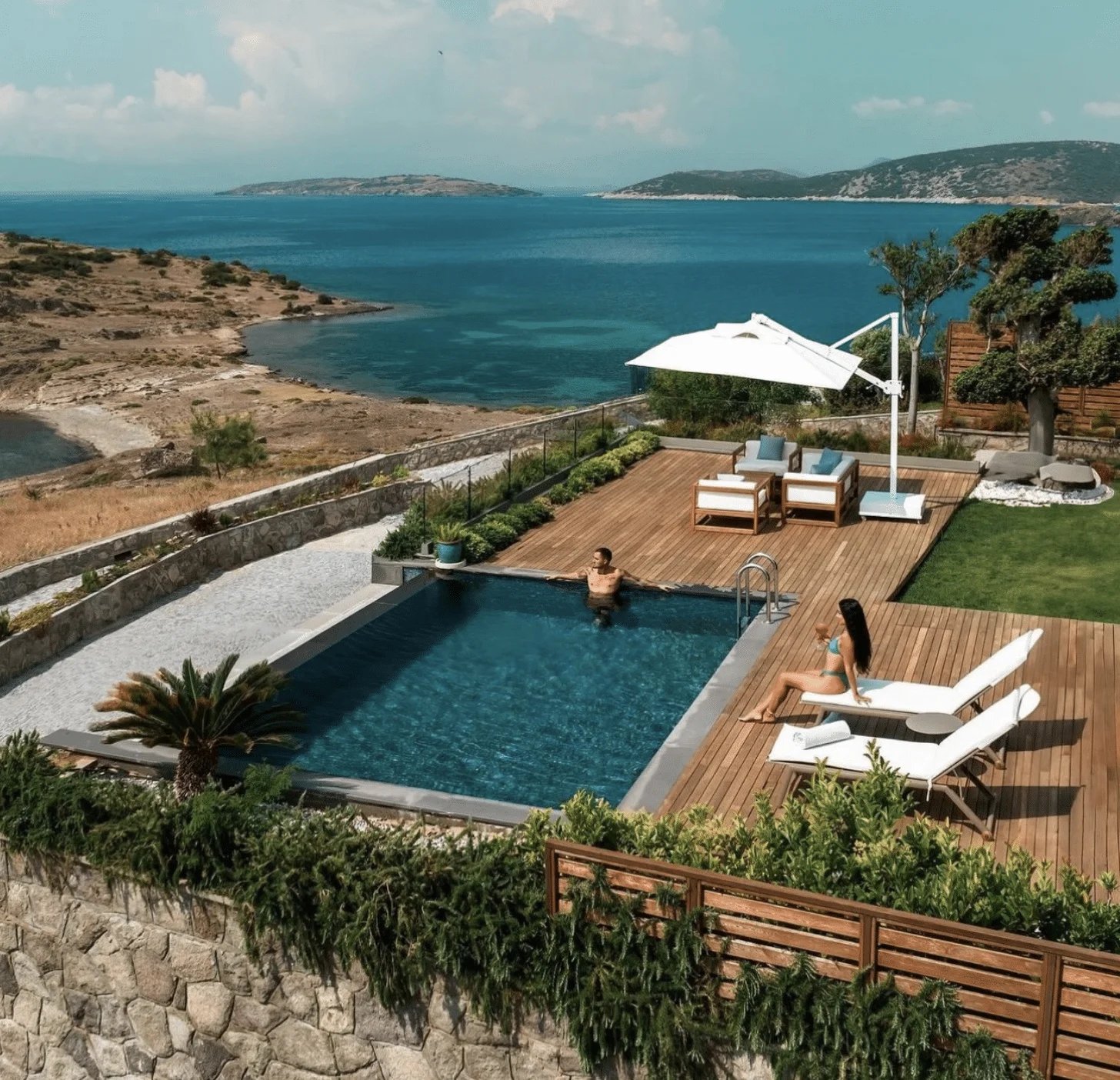 METT Bodrum, the pool