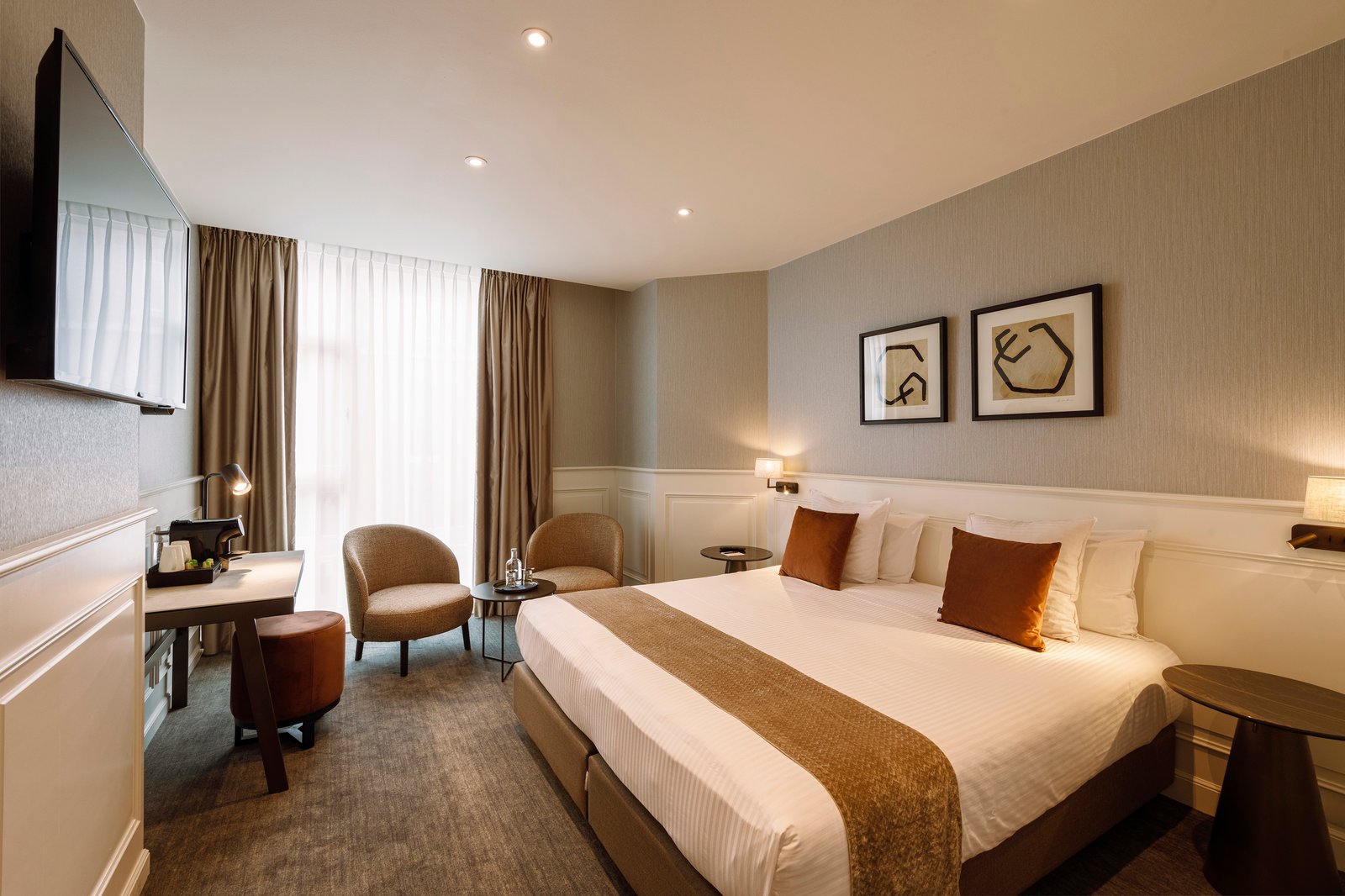 Dukes Academie Bruges, rooms