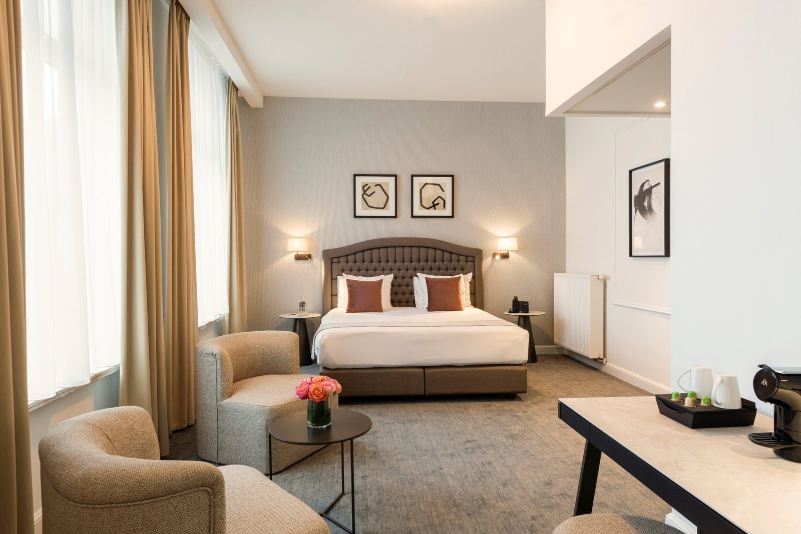 Dukes Academie Bruges, rooms