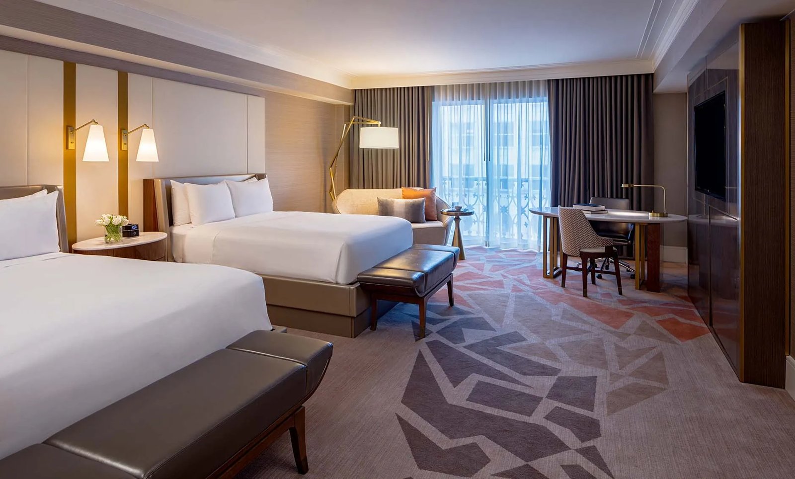Hotel Crescent Court, rooms