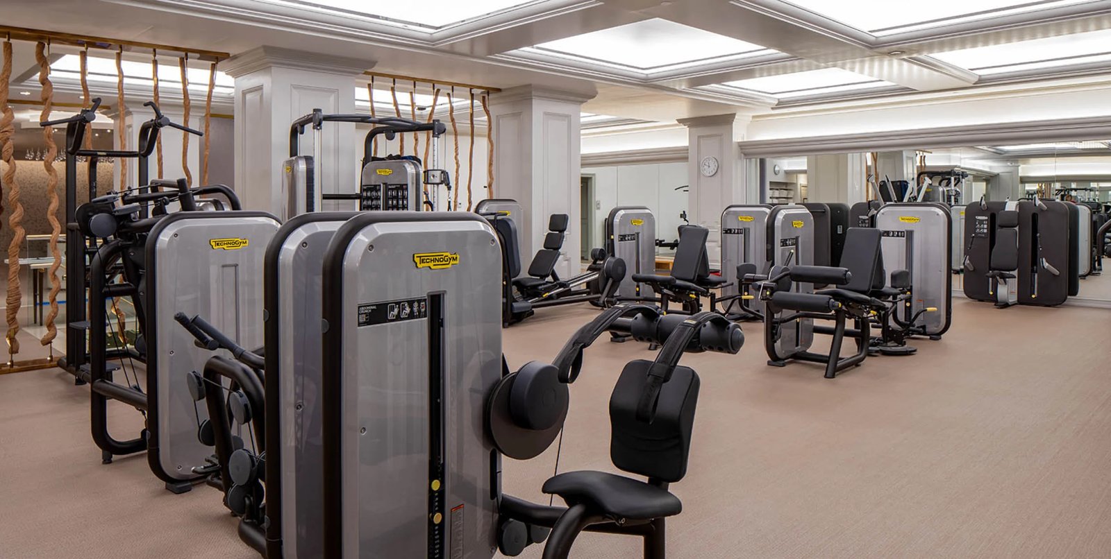 Hotel Crescent Court, the gym
