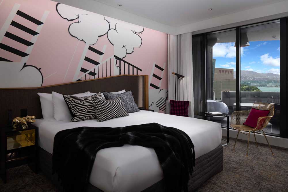 QT Wellington, rooms