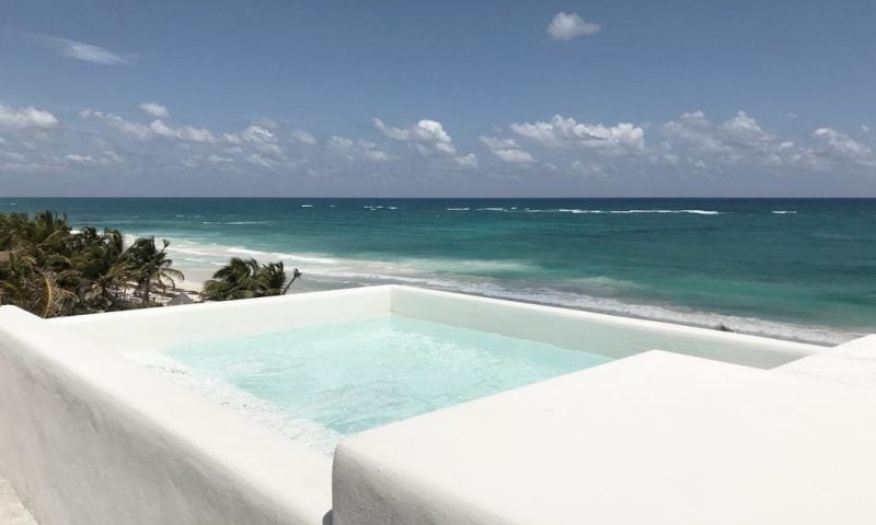 Chiringuito Tulum Hotel, the pool