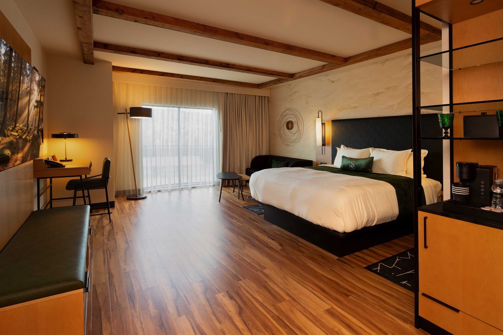 The Swiftwater, rooms