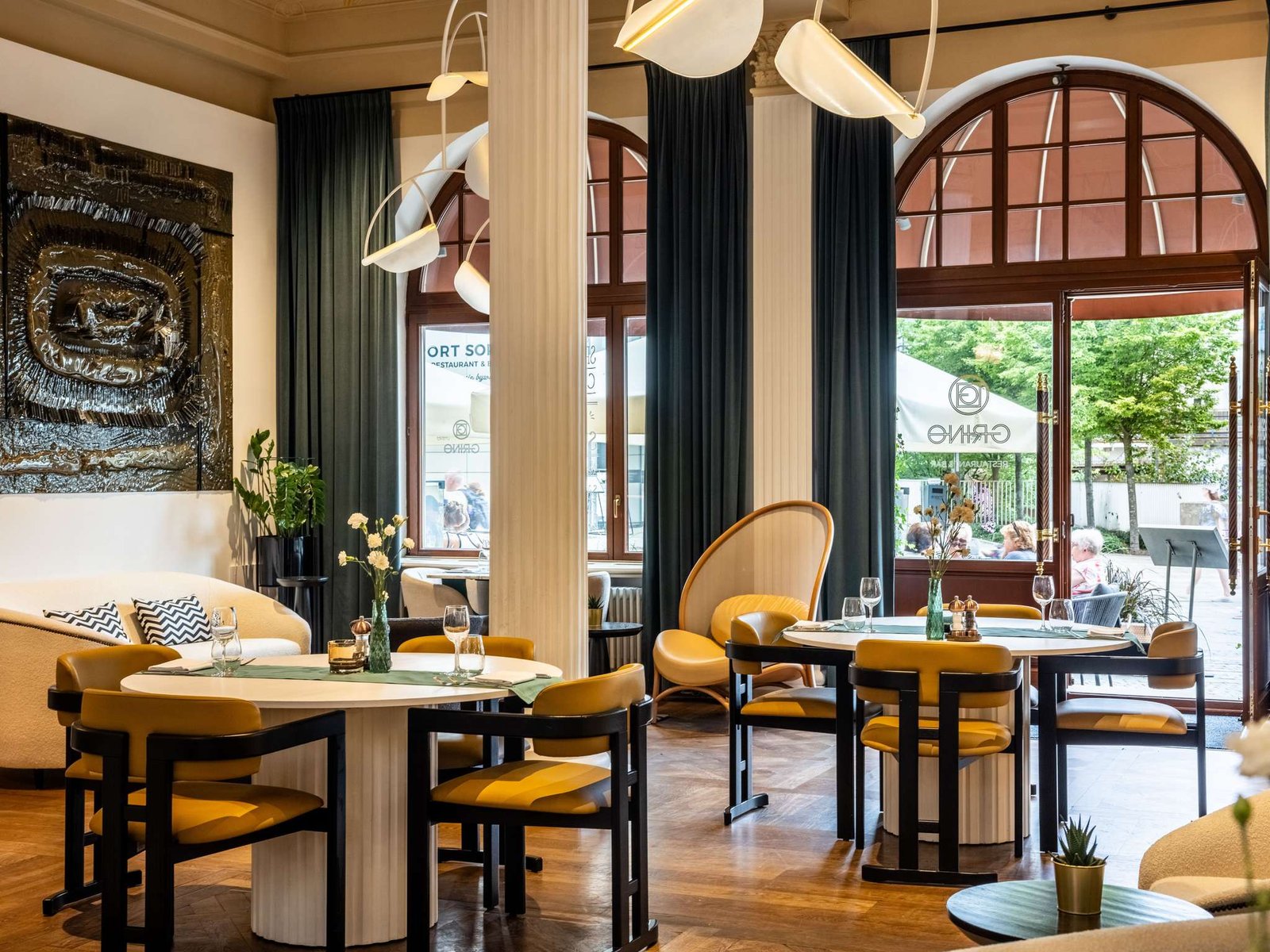 Hotel Rezydent, grino restaurant