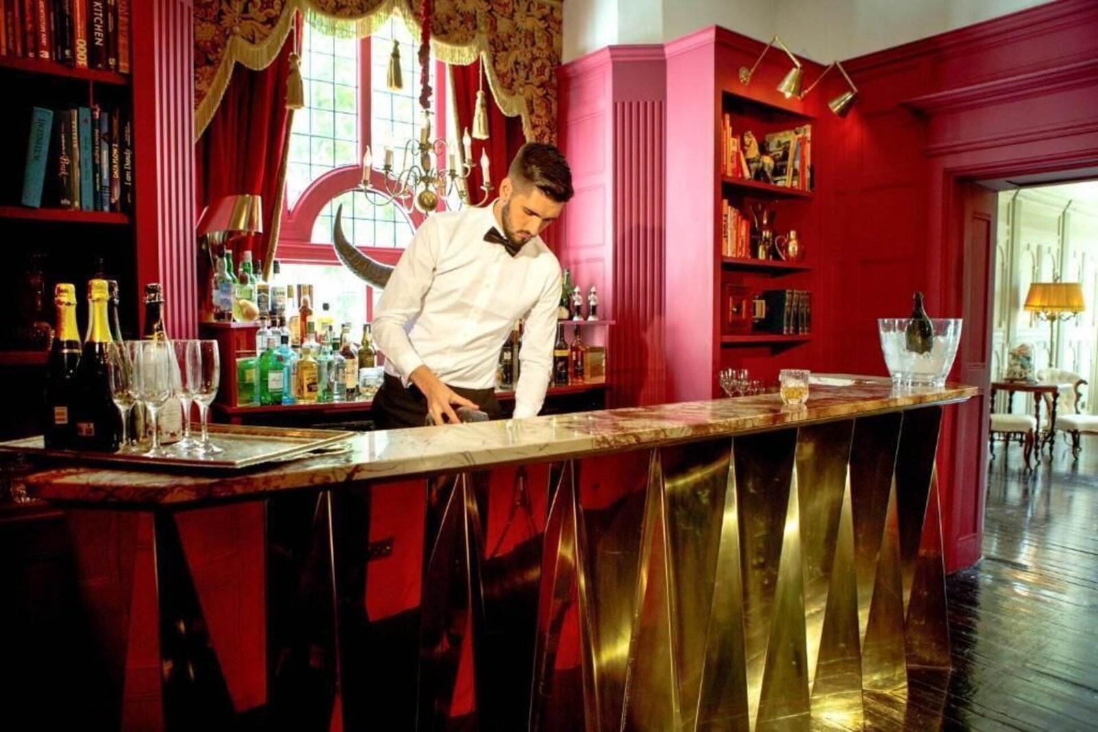 The Highfield, at the table