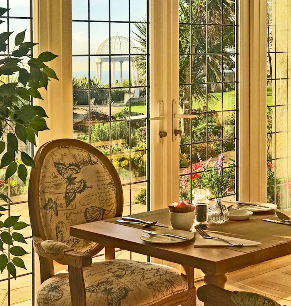 Haven Hall Hotel, at the table