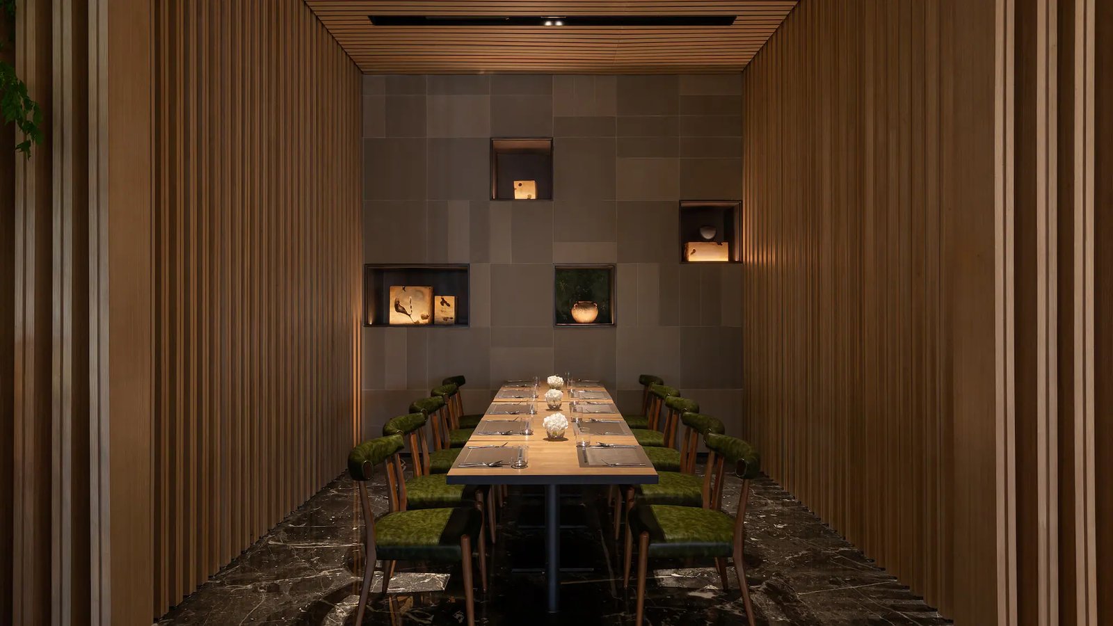 Melia Chongqing, at the table