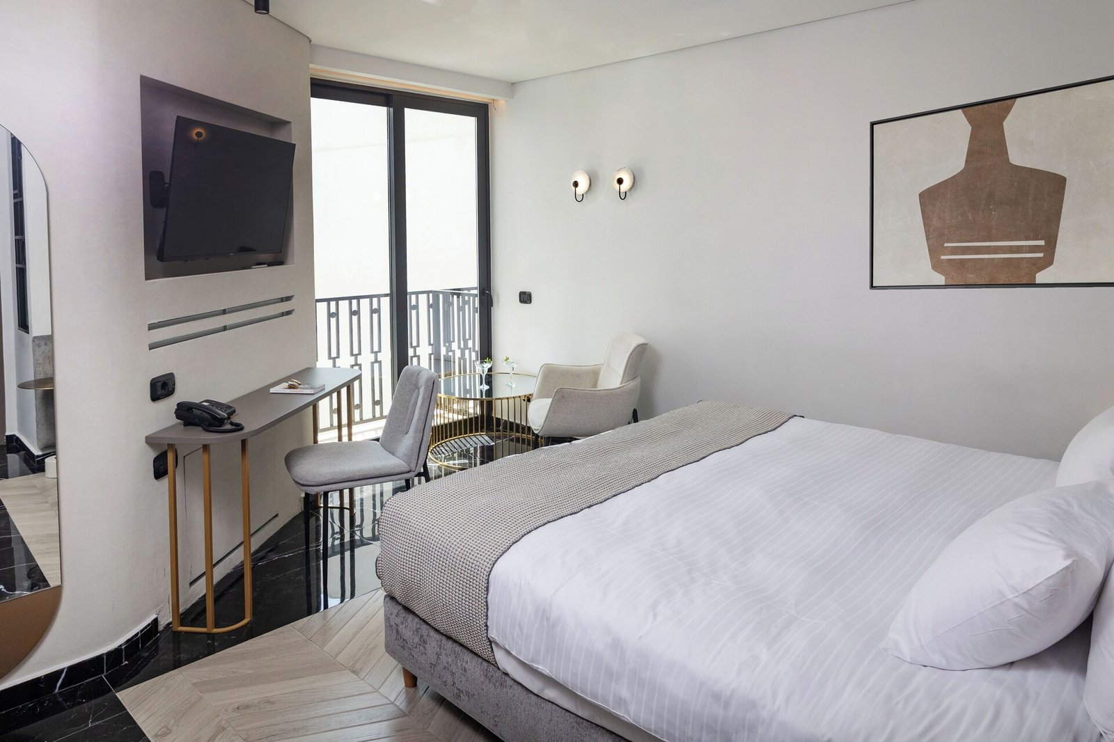 Esse Athens, rooms