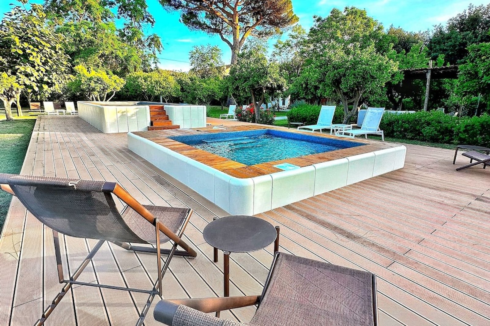 Tenuta Duca Marigliano, the pool