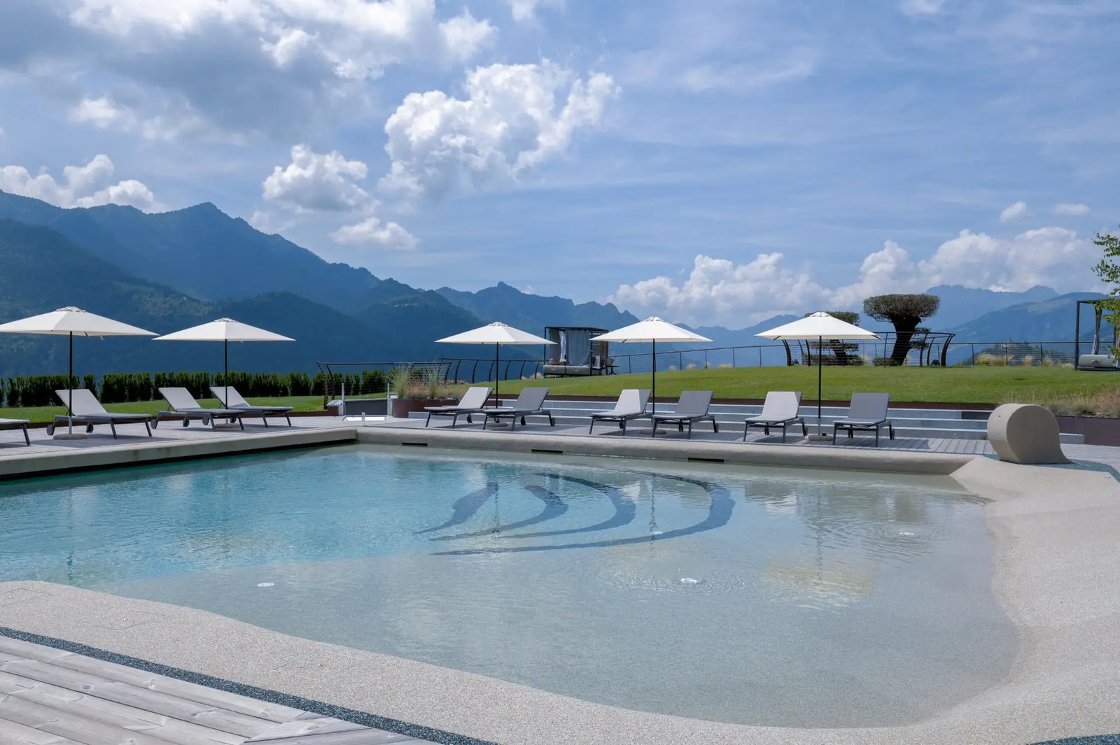 Collina Luxury Relais, the pool