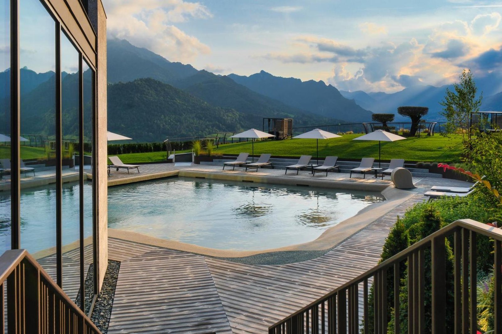 Collina Luxury Relais, the pool