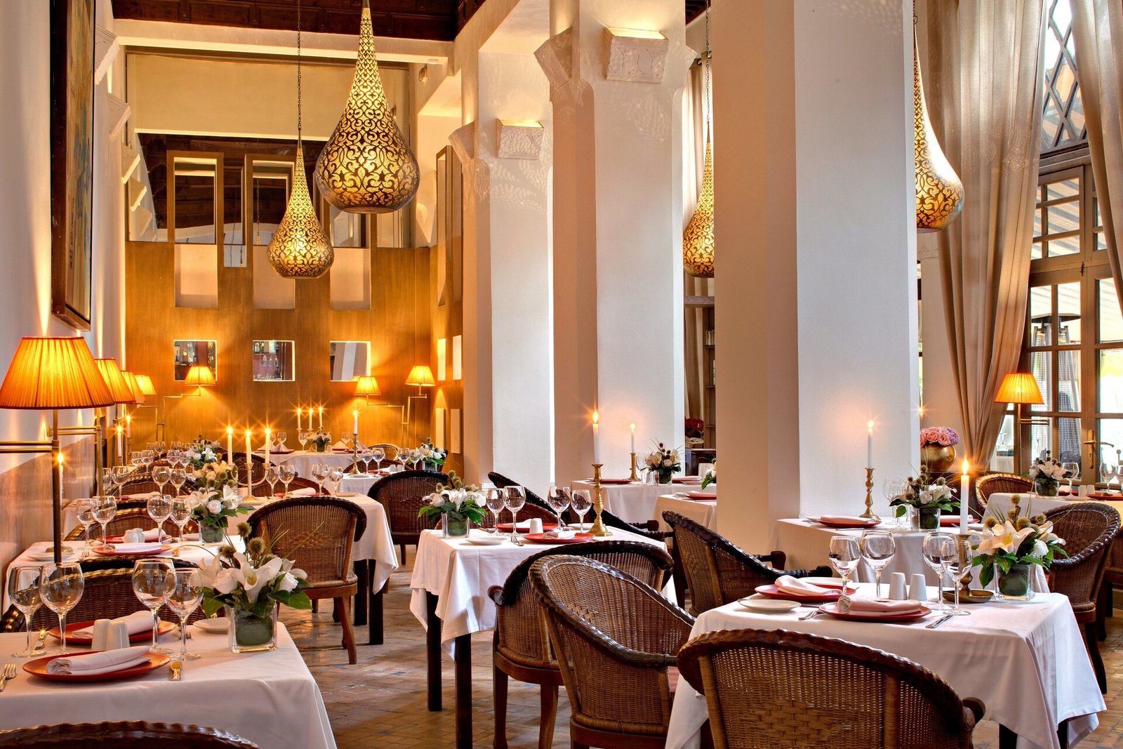 Les Jardins de la Medina, restaurant les jardins de la medina