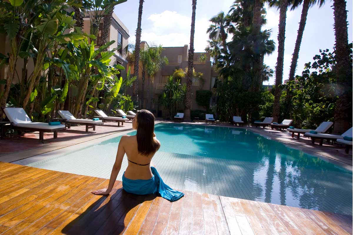 Les Jardins de la Medina, the pool