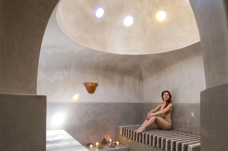 Les Jardins de la Medina, the spa