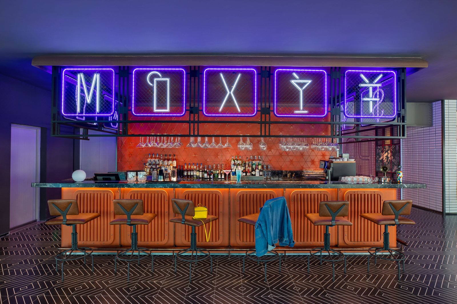 Moxy Chongqing, at the table