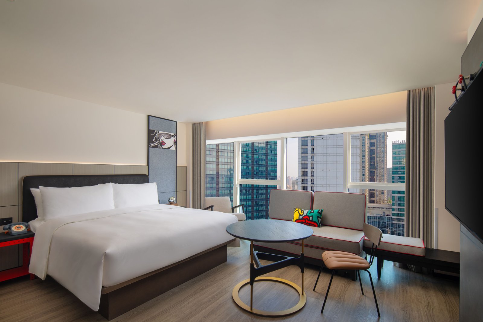 Moxy Chongqing, rooms