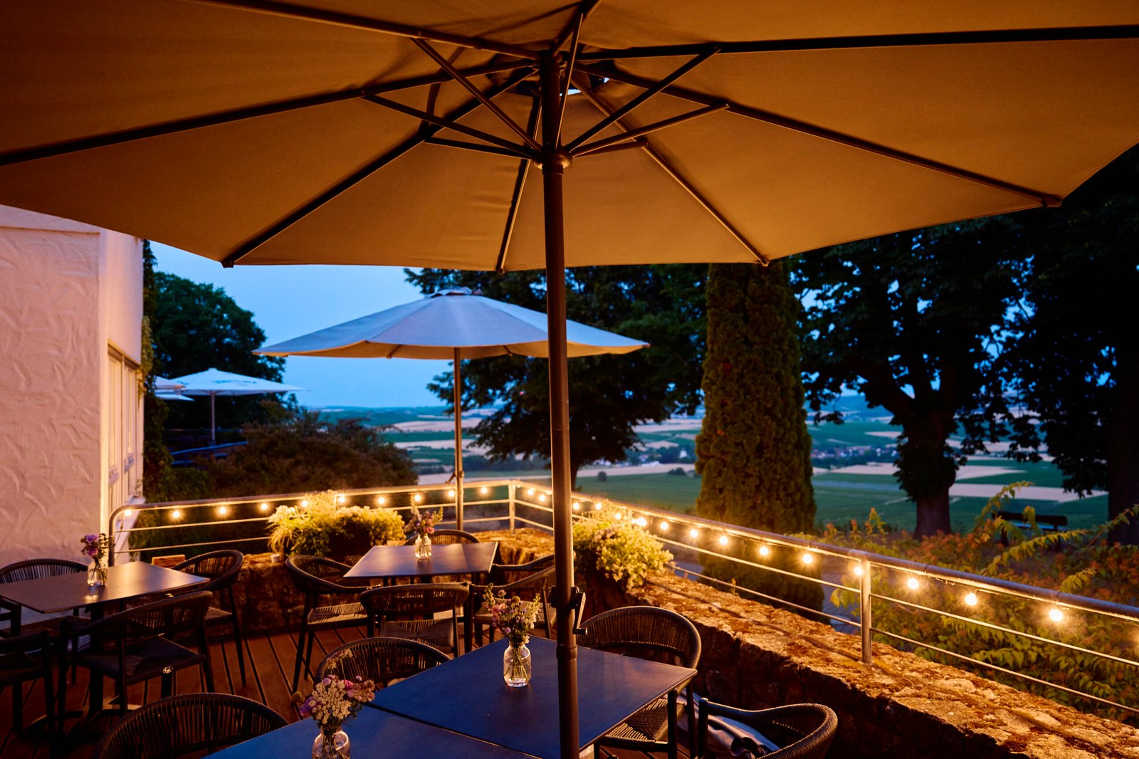 Hofgut Wißberg - Das Weinberghotel, at the table