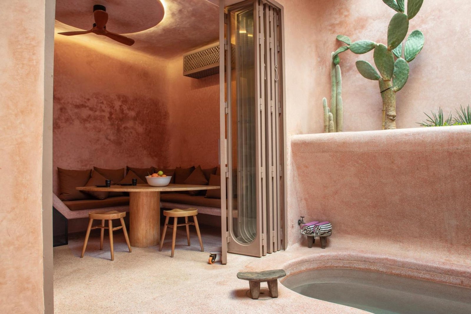 Riad Brummell Medina, the pool