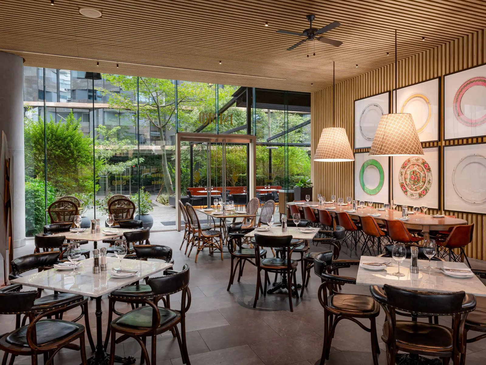 Hyatt Centric San Isidro Lima, at the table