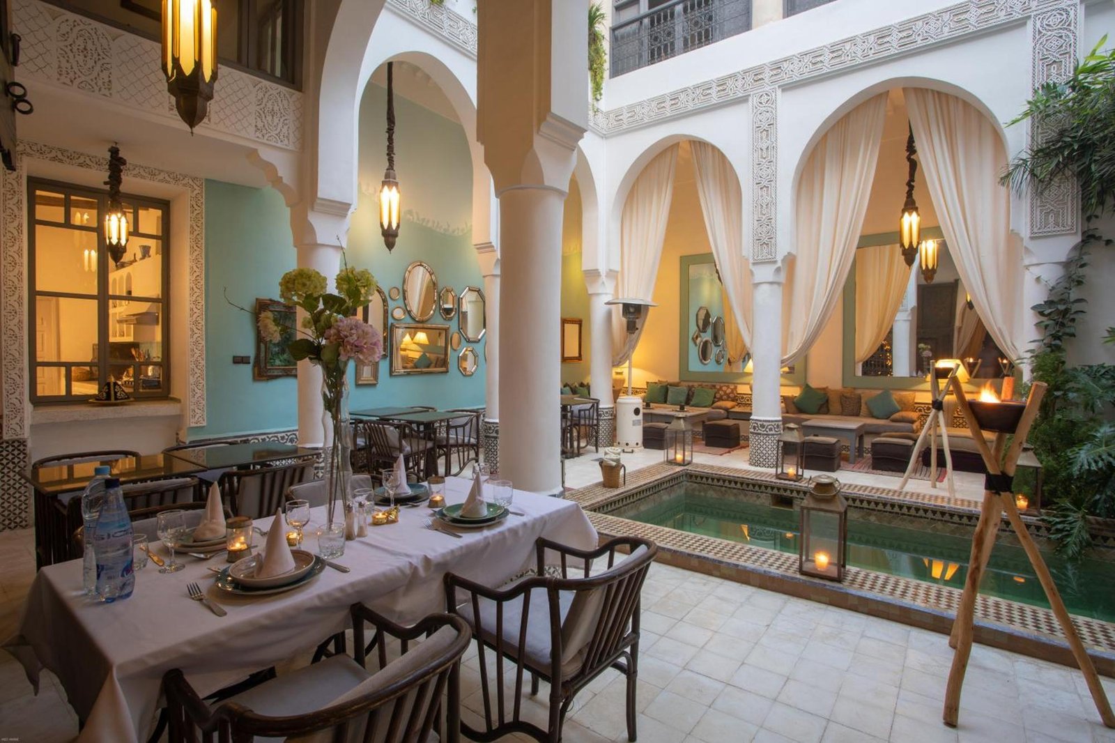 Riad Dar Saad, the pool