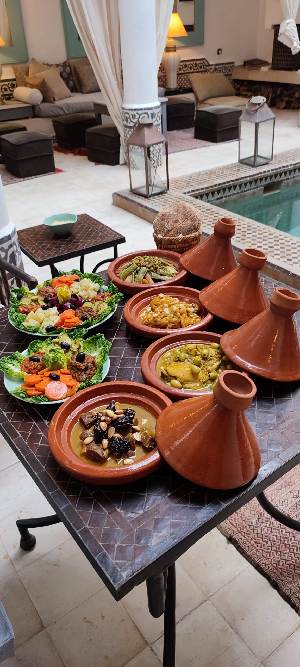 Riad Dar Saad, the restaurant
