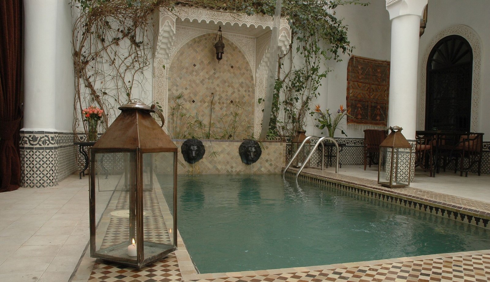 Riad Dar Saad, the pool