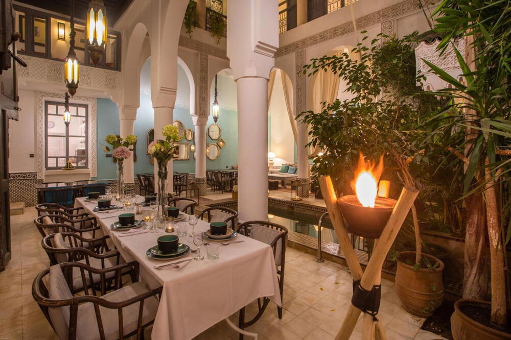 Riad Dar Saad, the restaurant