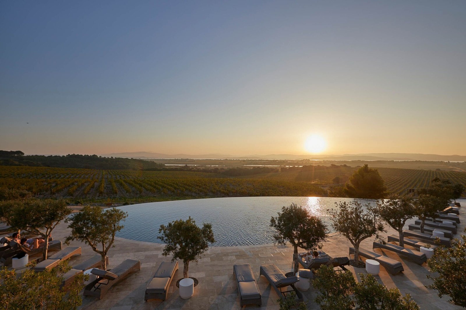 Château Capitoul, the pool