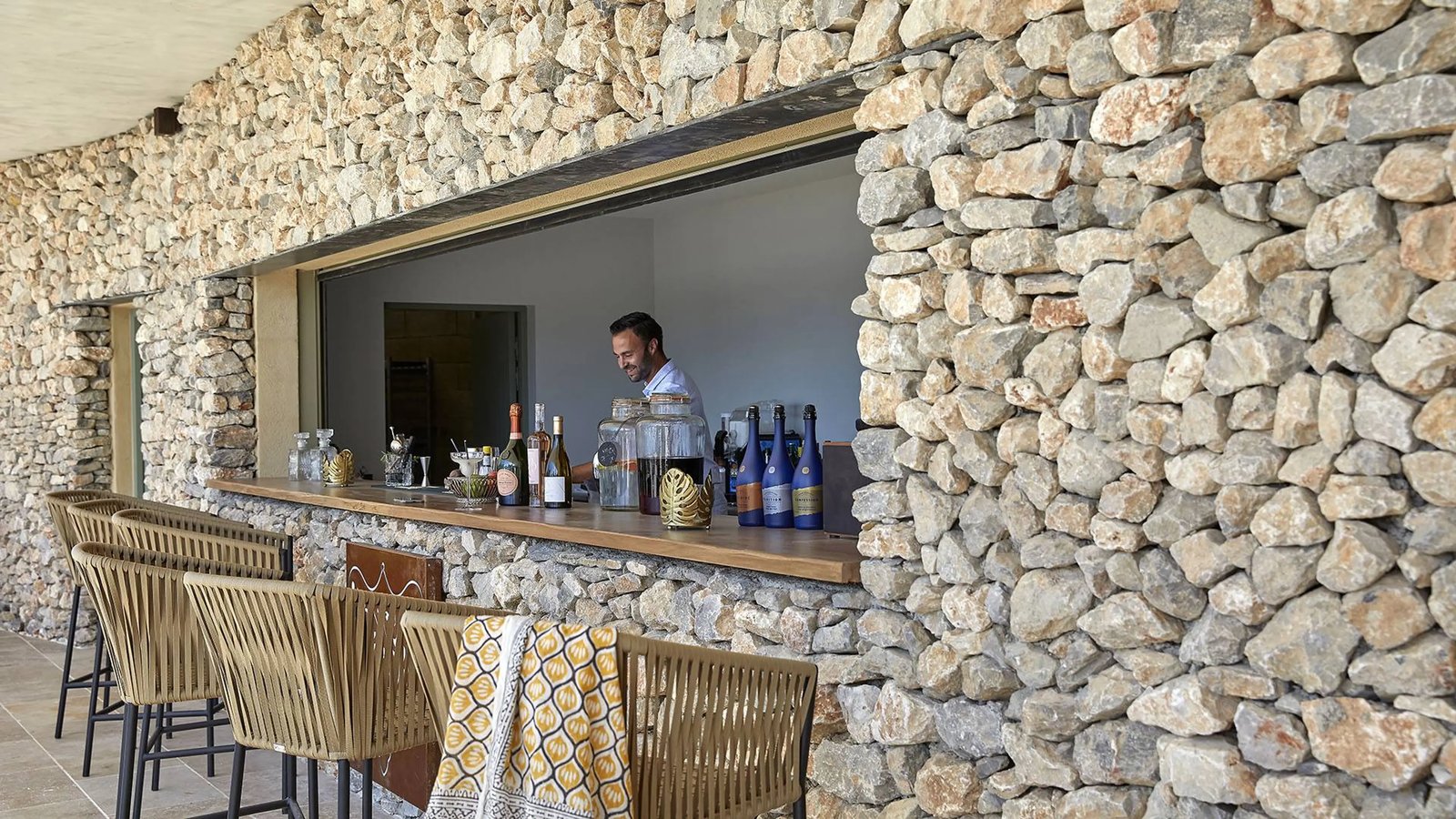 Château Capitoul, asado terrace bar