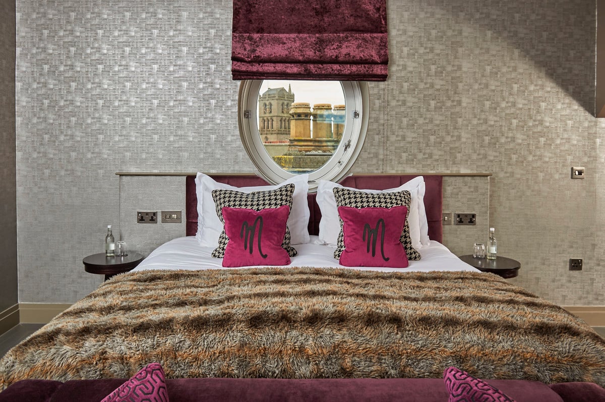 Malmaison Dundee, rooms