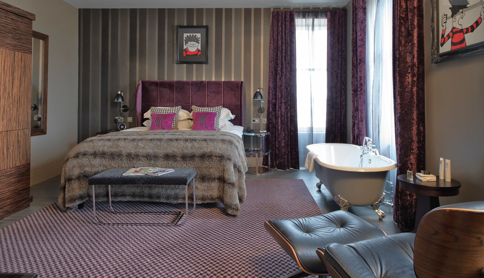 Malmaison Dundee, rooms