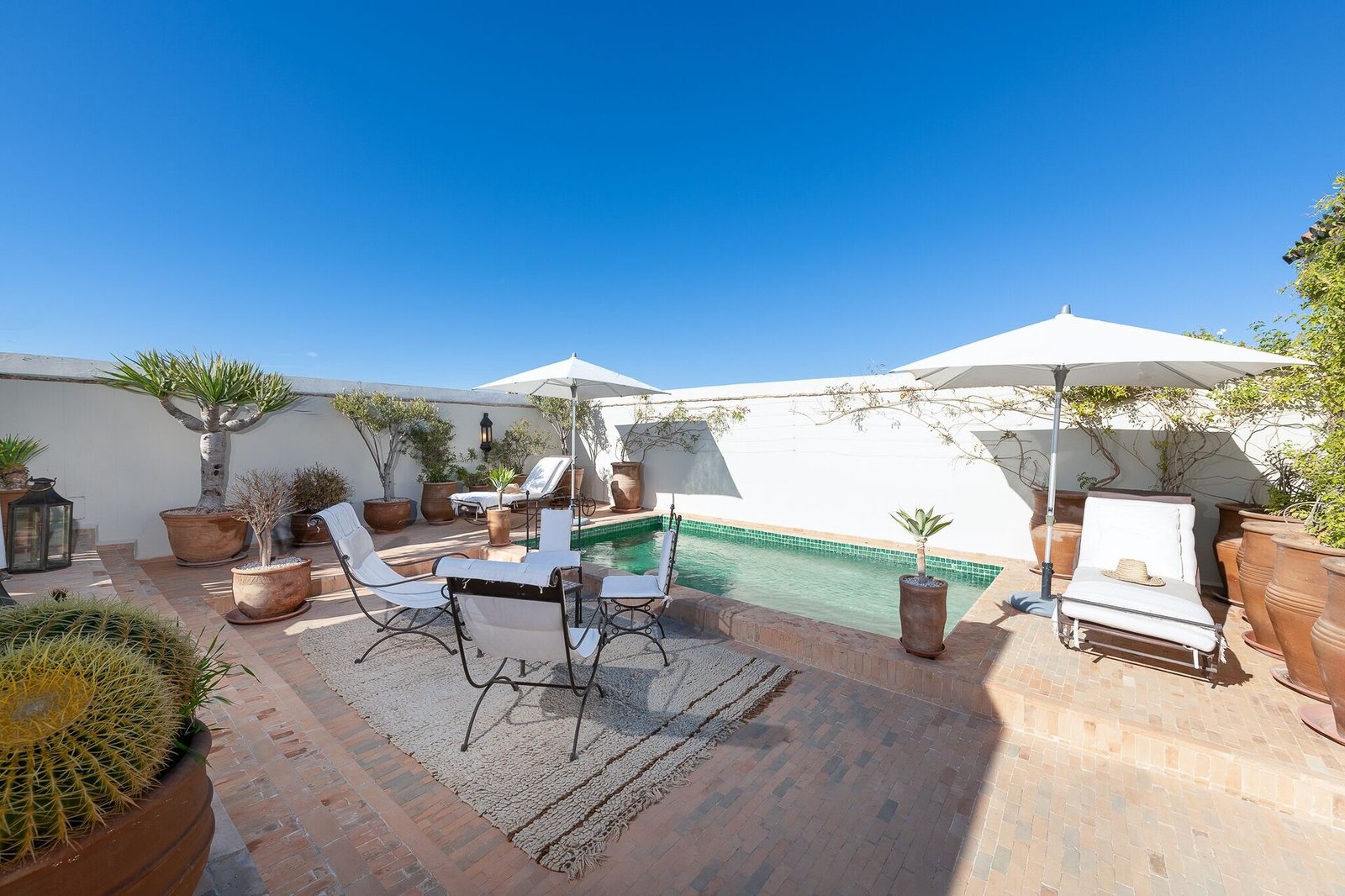 Riad Dar Mo'da, the pool