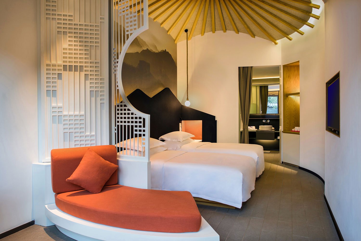 Dhawa Jinshanling, rooms