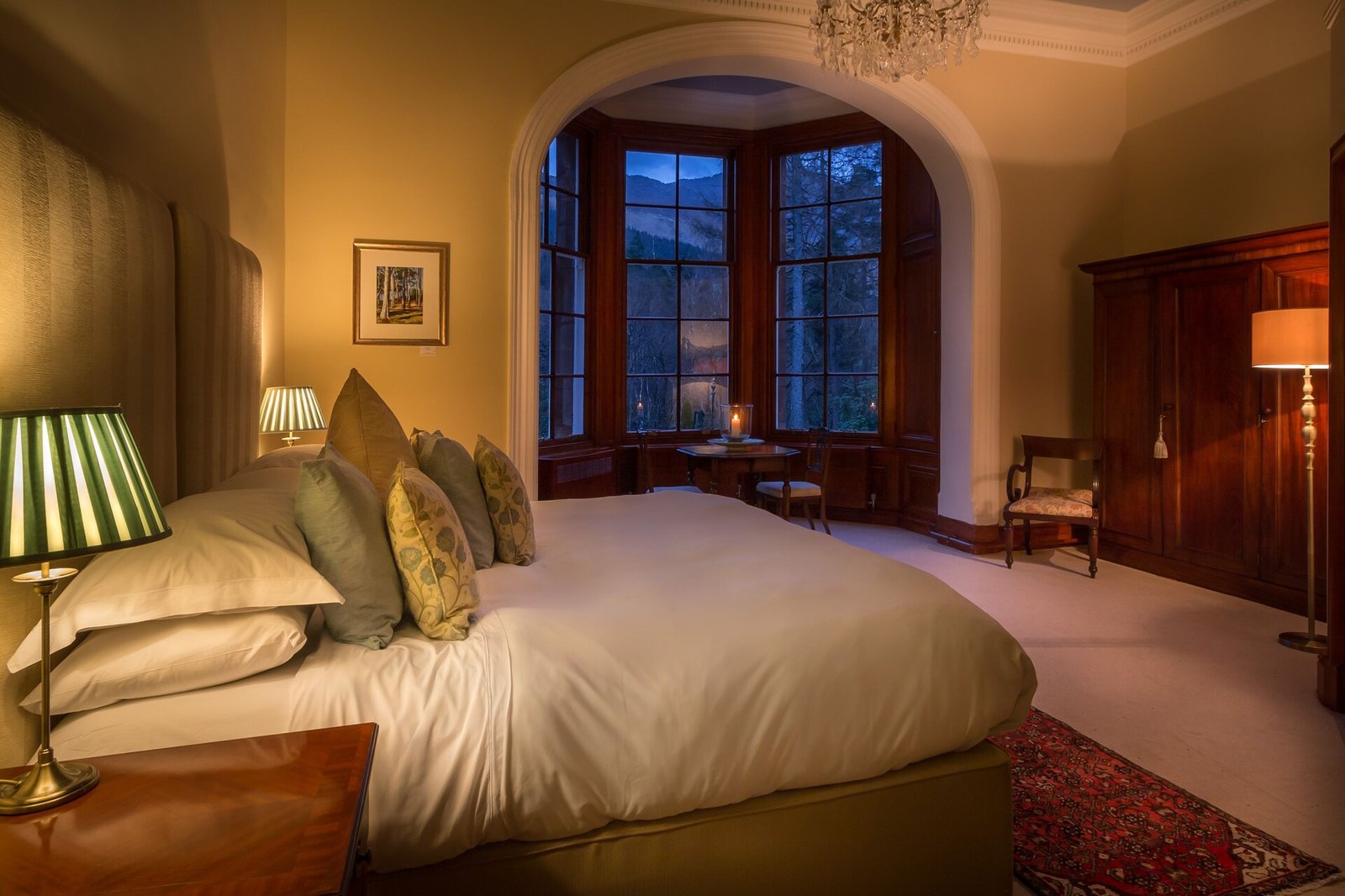 Glencoe House, rooms