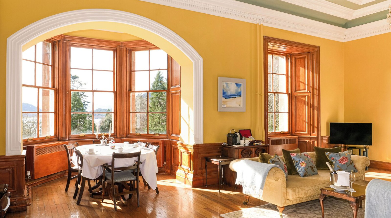 Glencoe House, rooms
