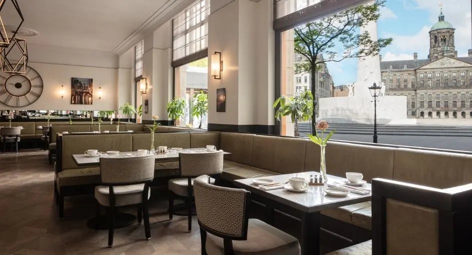 Anantara Grand Hotel Krasnapolsky, at the table