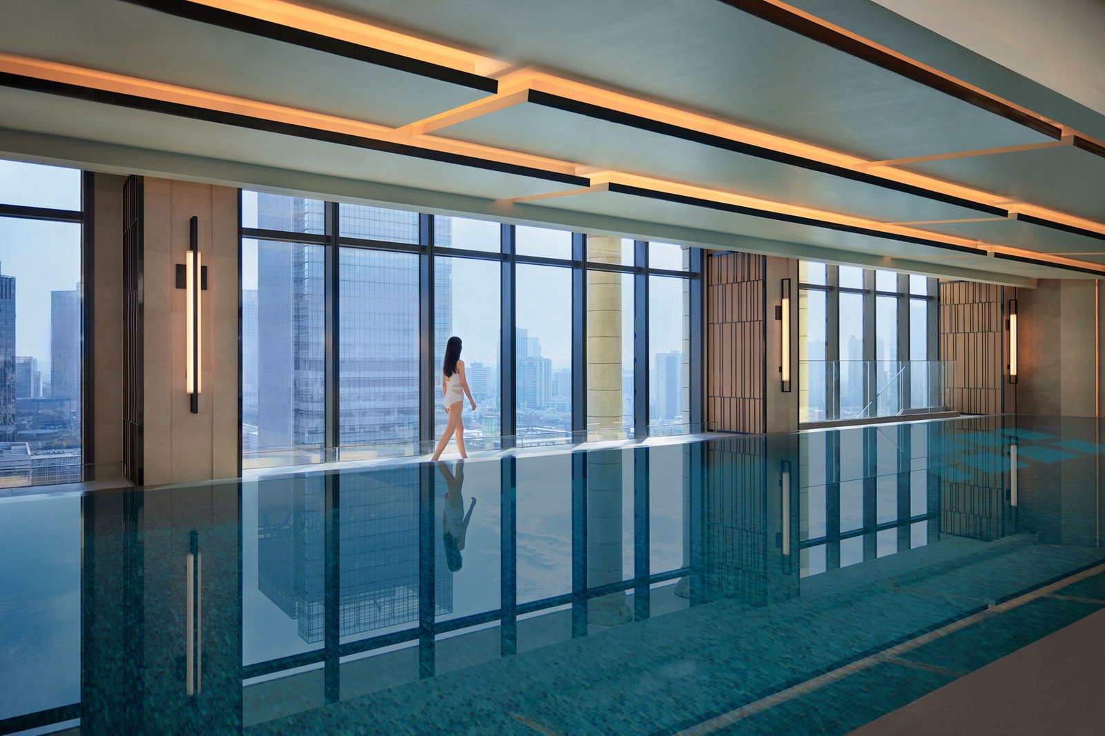 Foshan Marriott Hotel, the pool