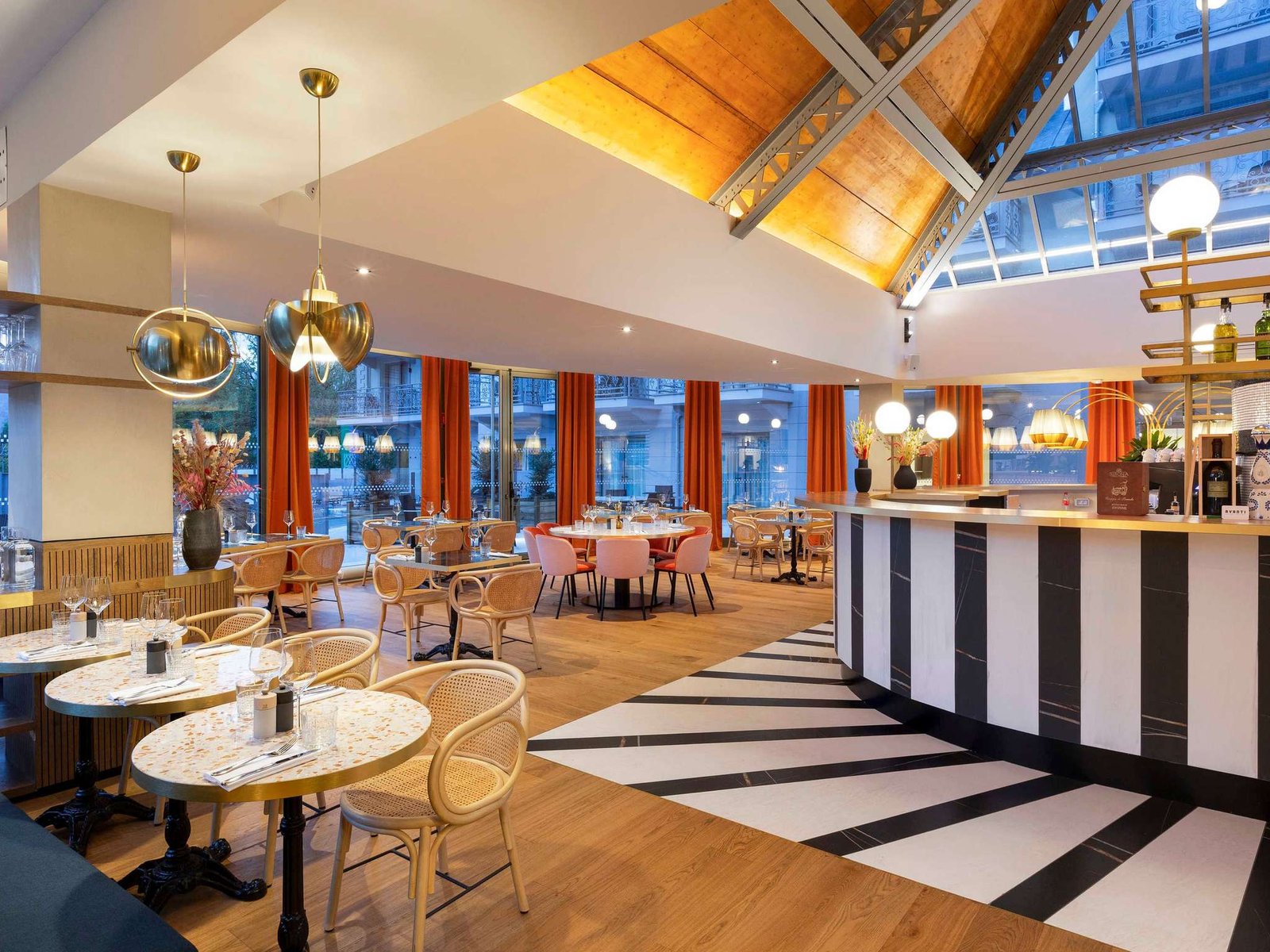 Saint Gervais Hotel & Spa, at the table