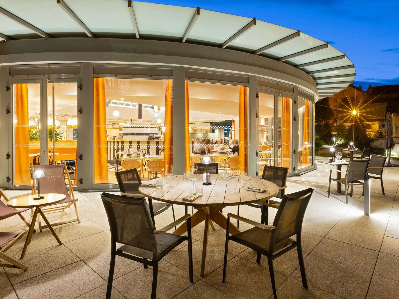 Saint Gervais Hotel & Spa, at the table