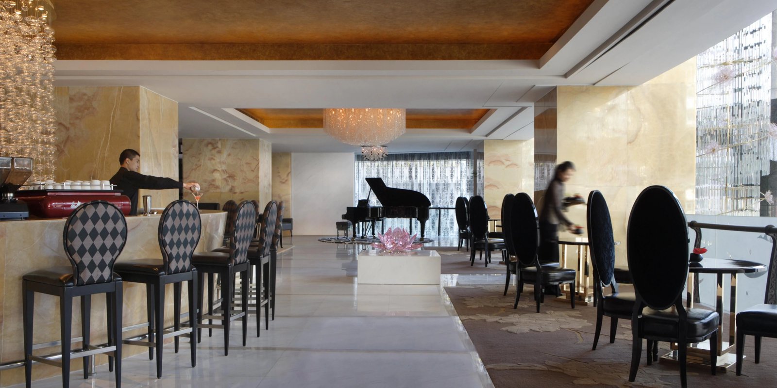 InterContinental Dalian, at the table